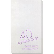 40 & Fabulous Bamboo Luxe Guest Towels