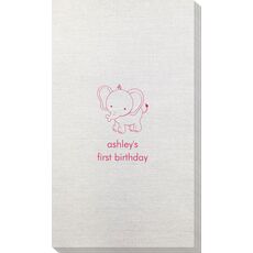 Sweet Elephant Bamboo Luxe Guest Towels