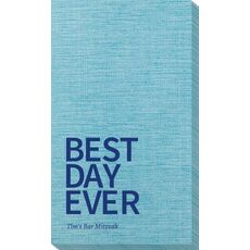 Bold Best Day Ever Bamboo Luxe Guest Towels