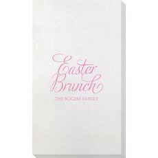 Easter Brunch Bamboo Luxe Guest Towels