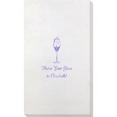 Bubbly Champagne Bamboo Luxe Guest Towels