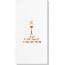 Bubbly Champagne Deville Guest Towels