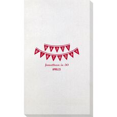 Birthday Banner Bamboo Luxe Guest Towels