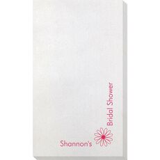 Corner Text with Daisy Design Bamboo Luxe Guest Towels