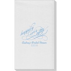 Happily Ever After Linen Like Guest Towels