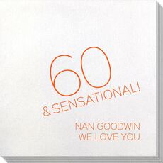 60 and Sensational Bamboo Luxe Napkins