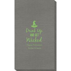 Drink Up and Get Wicked Bamboo Luxe Guest Towels
