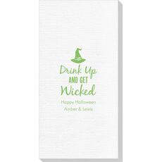 Drink Up and Get Wicked Deville Guest Towels