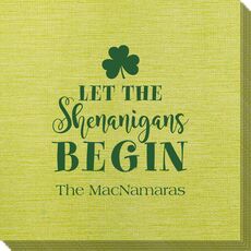 Let The Shenanigans Begin Bamboo Luxe Napkins