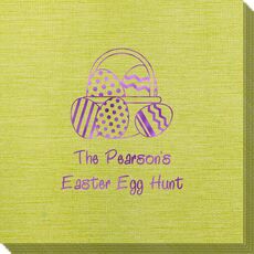 Easter Basket Bamboo Luxe Napkins