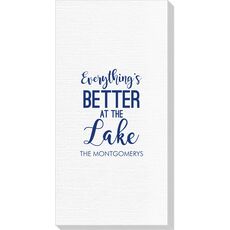 Better at the Lake Deville Guest Towels