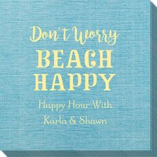 Don't Worry Beach Happy Bamboo Luxe Napkins