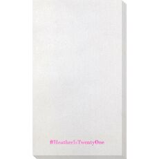 Create Your Hashtag Bamboo Luxe Guest Towels