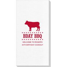 BBQ Cow Deville Guest Towels