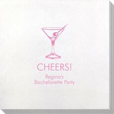 Martini Party Bamboo Luxe Napkins