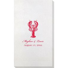 Lobster Bamboo Luxe Guest Towels