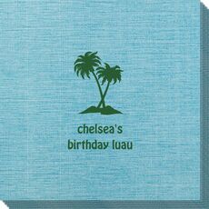 Palm Trees Bamboo Luxe Napkins
