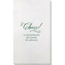 Elegant Cheers Bamboo Luxe Guest Towels