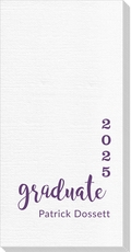 Graduate and Year Graduation Deville Guest Towels