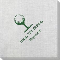 Golf Tee Bamboo Luxe Napkins