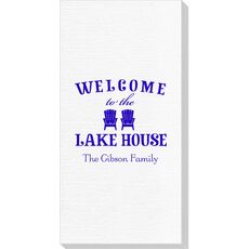 Welcome to the Lake House Deville Guest Towels