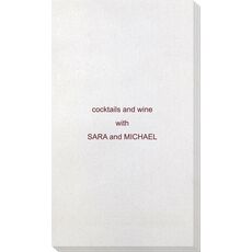 Simple Name Bamboo Luxe Guest Towels