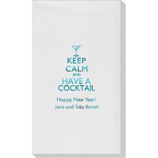 Keep Calm and Have a Cocktail Linen Like Guest Towels
