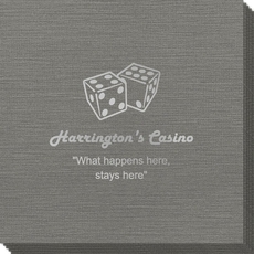 Roll the Dice Bamboo Luxe Napkins