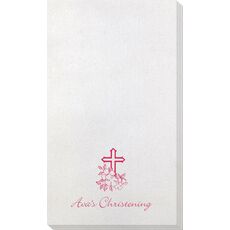 Floral Cross Bamboo Luxe Guest Towels