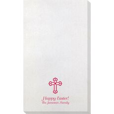 Ornate Cross Bamboo Luxe Guest Towels