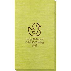 Rubber Ducky Bamboo Luxe Guest Towels