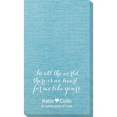 In all the World Bamboo Luxe Guest Towels