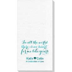 In all the World Deville Guest Towels