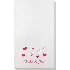 Pretty Hearts Galore Bamboo Luxe Guest Towels
