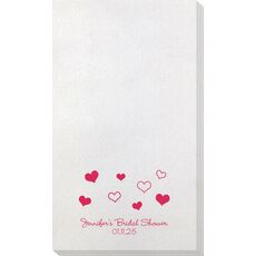 Pretty Hearts Galore Bamboo Luxe Guest Towels