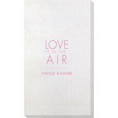 Love is in the Air Bamboo Luxe Guest Towels
