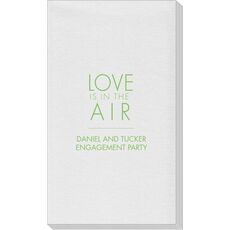 Love is in the Air Linen Like Guest Towels