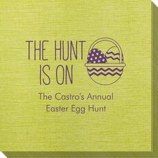The Hunt Is On Bamboo Luxe Napkins