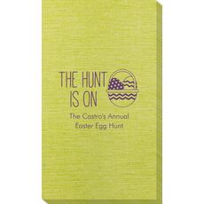 The Hunt Is On Bamboo Luxe Guest Towels