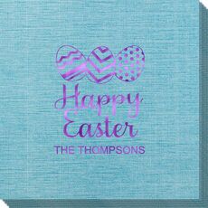 Decorated Easter Eggs Bamboo Luxe Napkins