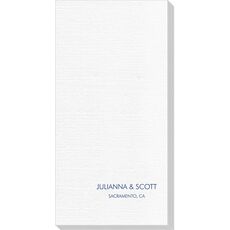 Small Text Deville Guest Towels