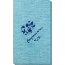 Graduation Celebration Bamboo Luxe Guest Towels