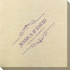 St. Regis Scroll Bamboo Luxe Napkins
