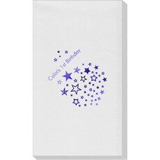 Star Party Linen Like Guest Towels