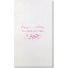 Scrolled Coronation Bamboo Luxe Guest Towels