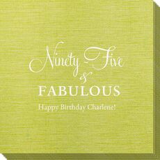 Ninety-Five & Fabulous Bamboo Luxe Napkins