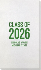 Proud Class of Graduation Bamboo Luxe Guest Towels