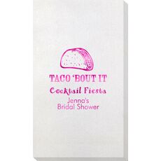 Taco Bout It Bamboo Luxe Guest Towels