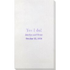 Your Message Bamboo Luxe Guest Towels
