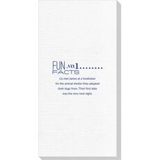 Just the Fun Facts Deville Guest Towels